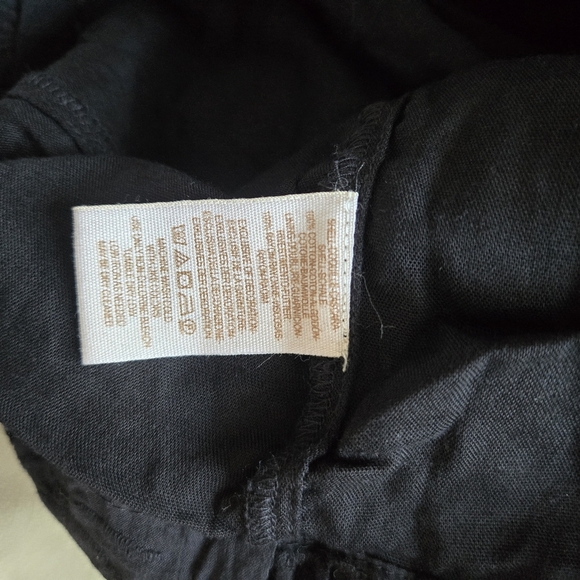 Black Eyelet Button-Down Dress - Picture 7 of 7